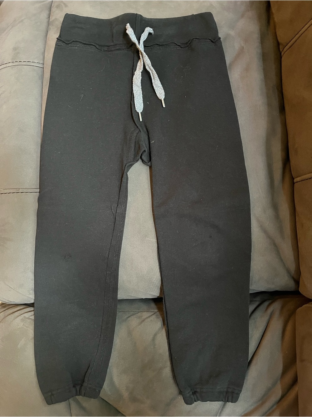 Appaman Black Jogger Pants with Drawstring size 7